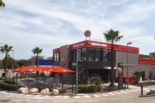la franchise burger king inaugure deux restaurants ce matin